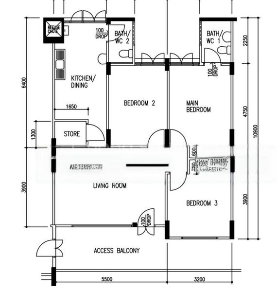 4 Room (4S) HDB for Rent in  515 Hougang Avenue 10 - Image 17